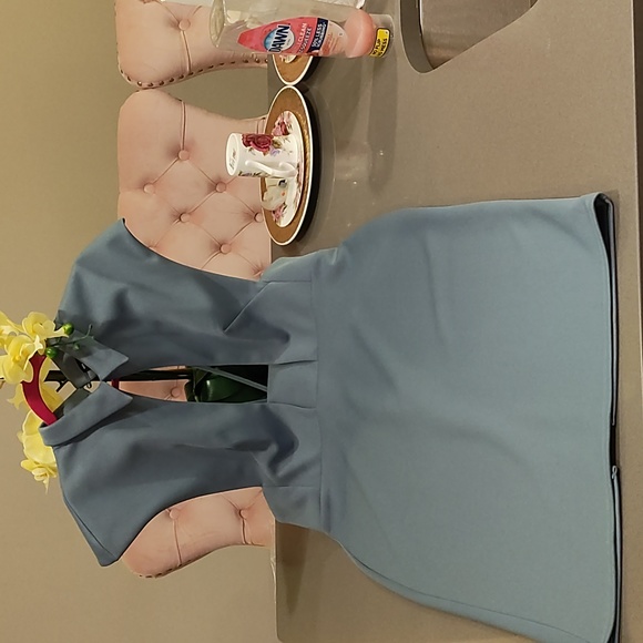 Plunge keyhole pencil formal Dress 👗 🖊️ - Picture 6 of 15